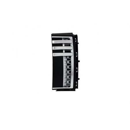 suitable for Range ROVER Vogue III L322 2002-2012 Autobiography Side Vents Grilles Black Silver Edition New Design suitable for Range ROVER Vogue III L322 2002-2012 Autobiography Side Vents Grilles Black Silver Edition New Design