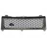 Central Grille suitable for Land ROVER Range ROVER Vogue III (L322) (2002-2005) Piano Black & Silver Autobiography Supercharged Central Grille suitable for Land ROVER Range ROVER Vogue III (L322) (2002-2005) Piano Black & Silver Autobiography Supercharged