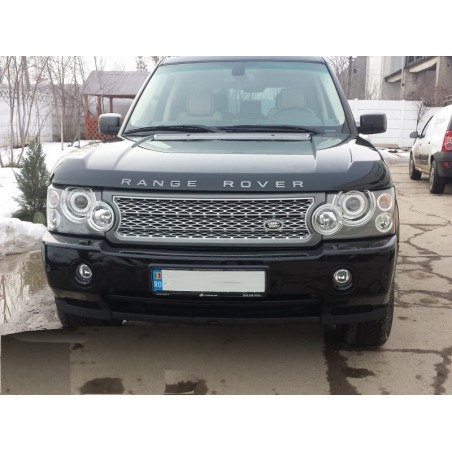 Central Grille suitable for Land ROVER Range ROVER Vogue III (L322) (2006-2009) Silver Autobiography Supercharged Edition Central Grille suitable for Land ROVER Range ROVER Vogue III (L322) (2006-2009) Silver Autobiography Supercharged Edition