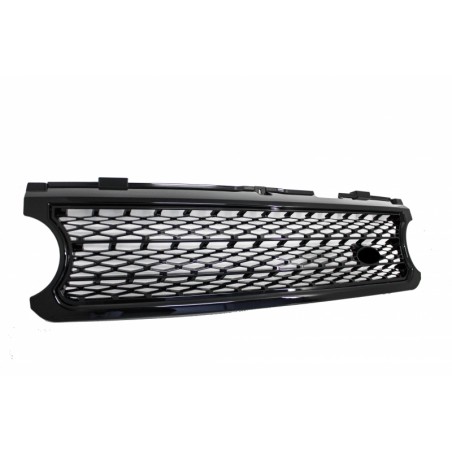 Central Grille suitable for Land ROVER Range ROVER Vogue III (L322) (2006-2009) All Black Autobiography Supercharged Edition Central Grille suitable for Land ROVER Range ROVER Vogue III (L322) (2006-2009) All Black Autobiography Supercharged Edition