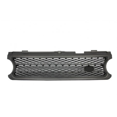 Central Grille suitable for Land ROVER Range ROVER Vogue III (L322) (2006-2009) Silver Autobiography Supercharged Edition Central Grille suitable for Land ROVER Range ROVER Vogue III (L322) (2006-2009) Silver Autobiography Supercharged Edition