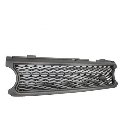 Central Grille suitable for Land ROVER Range ROVER Vogue III (L322) (2006-2009) Silver Autobiography Supercharged Edition Central Grille suitable for Land ROVER Range ROVER Vogue III (L322) (2006-2009) Silver Autobiography Supercharged Edition