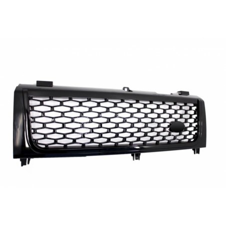 Central Grille suitable for Land ROVER Range ROVER Vogue III (L322) (2002-2005) All Black Autobiography Supercharged Edition Central Grille suitable for Land ROVER Range ROVER Vogue III (L322) (2002-2005) All Black Autobiography Supercharged Edition