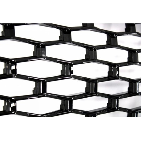 Central Grille suitable for Land ROVER Range ROVER Vogue III (L322) (2002-2005) All Black Autobiography Supercharged Edition Central Grille suitable for Land ROVER Range ROVER Vogue III (L322) (2002-2005) All Black Autobiography Supercharged Edition