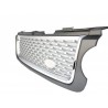 Central Grille suitable for Land ROVER Range ROVER Vogue III (L322) (2010-2012) Grey Silver Autobiography Supercharged Edition Central Grille suitable for Land ROVER Range ROVER Vogue III (L322) (2010-2012) Grey Silver Autobiography Supercharged Edition