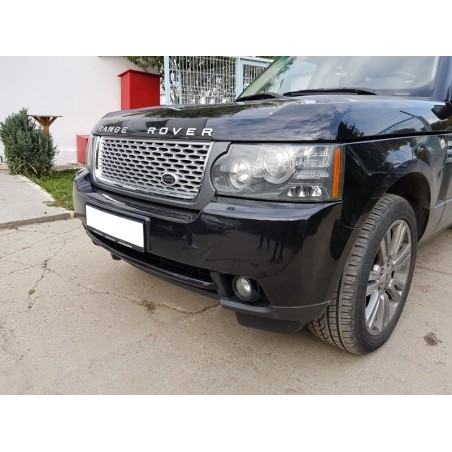 Central Grille suitable for Land ROVER Range ROVER Vogue III (L322) (2010-2012) Grey Silver Autobiography Supercharged Edition Central Grille suitable for Land ROVER Range ROVER Vogue III (L322) (2010-2012) Grey Silver Autobiography Supercharged Edition