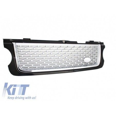Central Grille and Side Vents Assembly suitable for Land ROVER Range ROVER Vogue (L322) (2010-2012) Autobiography Look Black Ed Central Grille and Side Vents Assembly suitable for Land ROVER Range ROVER Vogue (L322) (2010-2012) Autobiography Look Black Ed