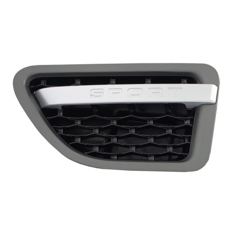 Central Grille and Side Vents Assembly suitable for Land ROVER Range ROVER Sport (2005-2008) L320 Autobiography Look Platinum Bl Central Grille and Side Vents Assembly suitable for Land ROVER Range ROVER Sport (2005-2008) L320 Autobiography Look Platinum Bl