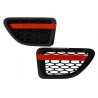 Central Grille and Side Vents Assembly suitable for Land ROVER Range ROVER Sport (2005-2008) L320 Autobiography Look Black Red E Central Grille and Side Vents Assembly suitable for Land ROVER Range ROVER Sport (2005-2008) L320 Autobiography Look Black Red E