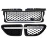 Central Grille and Side Vents Assembly suitable for Land ROVER Range ROVER Sport (2005-2008) L320 Autobiography Look All Black Central Grille and Side Vents Assembly suitable for Land ROVER Range ROVER Sport (2005-2008) L320 Autobiography Look All Black