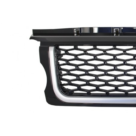 Central Grille and Side Vents Assembly suitable for Land ROVER Range ROVER Sport (2005-2008) L320 Autobiography Look All Black Central Grille and Side Vents Assembly suitable for Land ROVER Range ROVER Sport (2005-2008) L320 Autobiography Look All Black