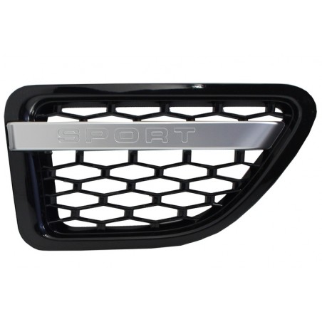 Central Grille and Side Vents Assembly suitable for Land ROVER Range ROVER Sport (2005-2008) L320 Autobiography Look All Black Central Grille and Side Vents Assembly suitable for Land ROVER Range ROVER Sport (2005-2008) L320 Autobiography Look All Black