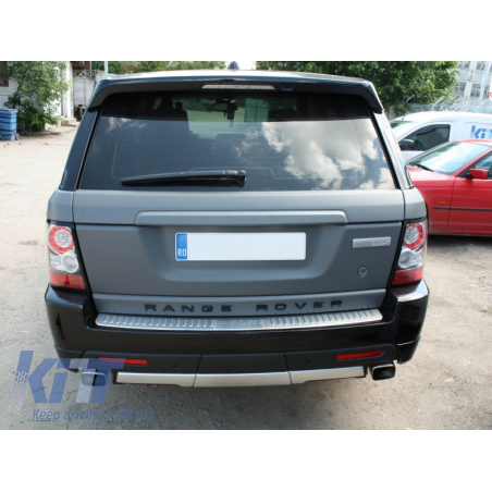 Rear Bumper Protector Sill Plate Foot Plate Aluminum Cover suitable for Range ROVER Sport L320 (Tailgate Boot Trim ) Rear Bumper Protector Sill Plate Foot Plate Aluminum Cover suitable for Range ROVER Sport L320 (Tailgate Boot Trim )