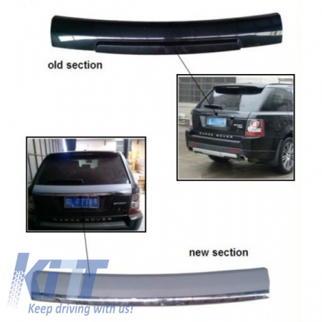 Suitable for Range ROVER Sport L320 (05-11) 2012 Facelift Style Rear Trunk Tailgate Conversion Kit Silver Titanium Autobiography Suitable for Range ROVER Sport L320 (05-11) 2012 Facelift Style Rear Trunk Tailgate Conversion Kit Silver Titanium Autobiography