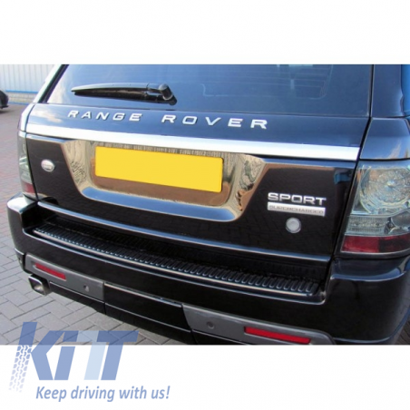 suitable for Range ROVER Sport L320 (05-11) 2012 Facelift Style Rear Trunk Tailgate Conversion Kit Chrome Autobiography Look suitable for Range ROVER Sport L320 (05-11) 2012 Facelift Style Rear Trunk Tailgate Conversion Kit Chrome Autobiography Look