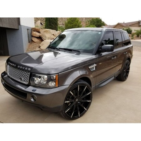 Central Grille and Side Vents Assembly suitable for Land ROVER Range ROVER Sport (2005-2008) L320 Autobiography Look Black Silve Central Grille and Side Vents Assembly suitable for Land ROVER Range ROVER Sport (2005-2008) L320 Autobiography Look Black Silve