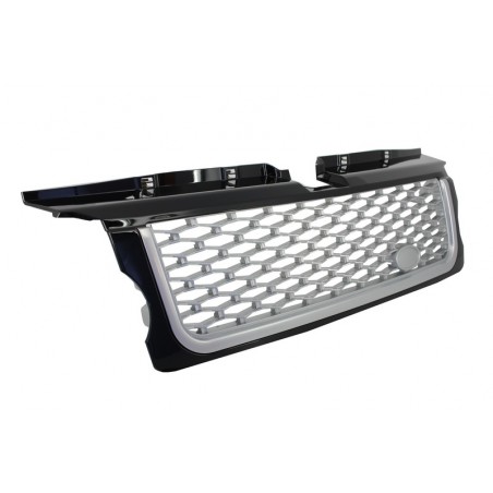 Central Grille and Side Vents Assembly suitable for Land ROVER Range ROVER Sport (2005-2008) L320 Autobiography Look Black Silve Central Grille and Side Vents Assembly suitable for Land ROVER Range ROVER Sport (2005-2008) L320 Autobiography Look Black Silve