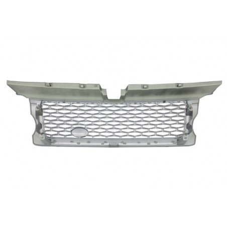 Central Grille and Side Vents Assembly suitable for Land ROVER Range ROVER Sport (2005-2008) L320 Autobiography Look Black Silve Central Grille and Side Vents Assembly suitable for Land ROVER Range ROVER Sport (2005-2008) L320 Autobiography Look Black Silve