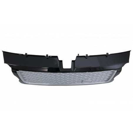 Central Grille and Side Vents Assembly suitable for Land ROVER Range ROVER Sport (2005-2008) L320 Autobiography Look Black Silve Central Grille and Side Vents Assembly suitable for Land ROVER Range ROVER Sport (2005-2008) L320 Autobiography Look Black Silve
