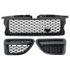 Central Grille and Side Vents Assembly suitable for Land ROVER Range ROVER Sport (2005-2008) L320 Autobiography Look All Black E Central Grille and Side Vents Assembly suitable for Land ROVER Range ROVER Sport (2005-2008) L320 Autobiography Look All Black E