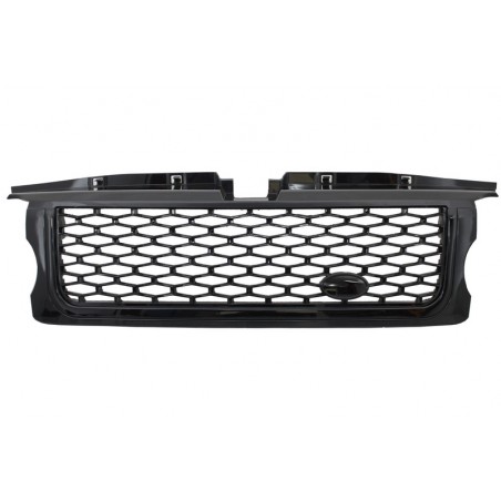 Central Grille and Side Vents Assembly suitable for Land ROVER Range ROVER Sport (2005-2008) L320 Autobiography Look All Black E Central Grille and Side Vents Assembly suitable for Land ROVER Range ROVER Sport (2005-2008) L320 Autobiography Look All Black E
