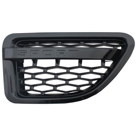 Central Grille and Side Vents Assembly suitable for Land ROVER Range ROVER Sport (2005-2008) L320 Autobiography Look All Black E Central Grille and Side Vents Assembly suitable for Land ROVER Range ROVER Sport (2005-2008) L320 Autobiography Look All Black E
