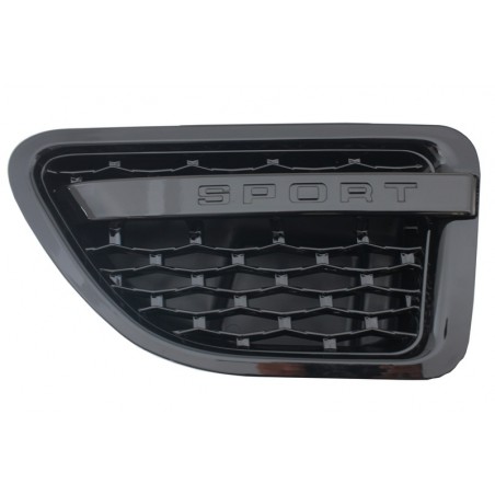 Central Grille and Side Vents Assembly suitable for Land ROVER Range ROVER Sport (2005-2008) L320 Autobiography Look All Black E Central Grille and Side Vents Assembly suitable for Land ROVER Range ROVER Sport (2005-2008) L320 Autobiography Look All Black E
