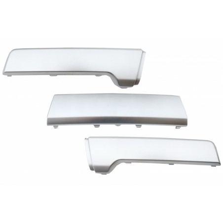Rear Bumper Trims Moldings suitable for Land Rover Range Rover Sport (2005-2013) L320 Autobiography Design Silver Rear Bumper Trims Moldings suitable for Land Rover Range Rover Sport (2005-2013) L320 Autobiography Design Silver