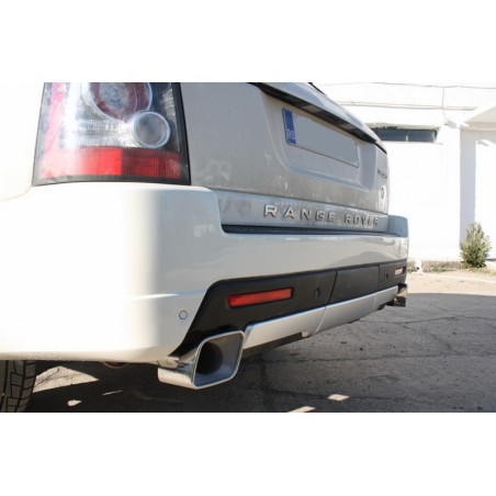 Rear Bumper Trims Moldings suitable for Land Rover Range Rover Sport (2005-2013) L320 Autobiography Design Silver Rear Bumper Trims Moldings suitable for Land Rover Range Rover Sport (2005-2013) L320 Autobiography Design Silver