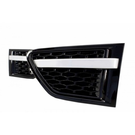 Central Grille and Side Vents Assembly suitable for Land ROVER Range ROVER Sport Facelift (2009-2013) L320 Autobiography Look Al Central Grille and Side Vents Assembly suitable for Land ROVER Range ROVER Sport Facelift (2009-2013) L320 Autobiography Look Al