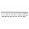 Rear Bumper Protector Sill Plate Foot Plate Aluminum Cover suitable for Range ROVER Sport L494 (L494) (2014-up) Rear Bumper Protector Sill Plate Foot Plate Aluminum Cover suitable for Range ROVER Sport L494 (L494) (2014-up)