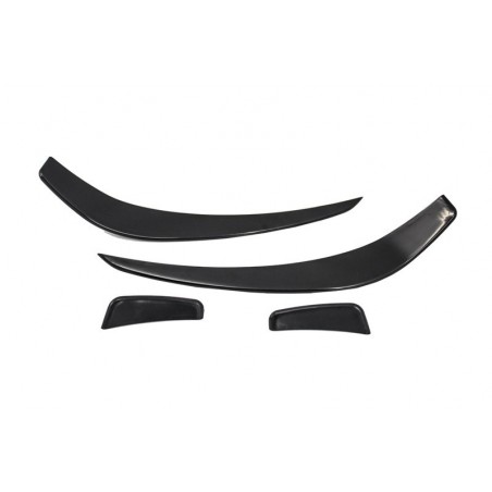 Front Bumper Splitters Fins Aero suitable for MERCEDES Benz W176 A-Class (2012-08/2015) A45 AMG Design Front Bumper Splitters Fins Aero suitable for MERCEDES Benz W176 A-Class (2012-08/2015) A45 AMG Design