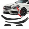 Front Bumper Splitters Fins Aero suitable for MERCEDES Benz W176 A-Class (2012-08/2015) A45 AMG Design Front Bumper Splitters Fins Aero suitable for MERCEDES Benz W176 A-Class (2012-08/2015) A45 AMG Design