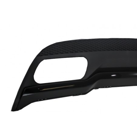 Suitable for MERCEDES W176 (2012-up) A-Class AMG Sport Pack Rear Diffuser & Exhaust Tips Tailpipe Package Black Suitable for MERCEDES W176 (2012-up) A-Class AMG Sport Pack Rear Diffuser & Exhaust Tips Tailpipe Package Black