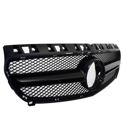 Central Grille suitable for MERCEDES Benz A-Class W176 (2012-2015) A45 AMG Design Black Central Grille suitable for MERCEDES Benz A-Class W176 (2012-2015) A45 AMG Design Black