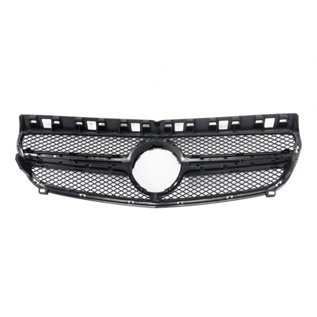 Central Grille suitable for MERCEDES Benz A-Class W176 (2012-2015) A45 AMG Design Black Central Grille suitable for MERCEDES Benz A-Class W176 (2012-2015) A45 AMG Design Black