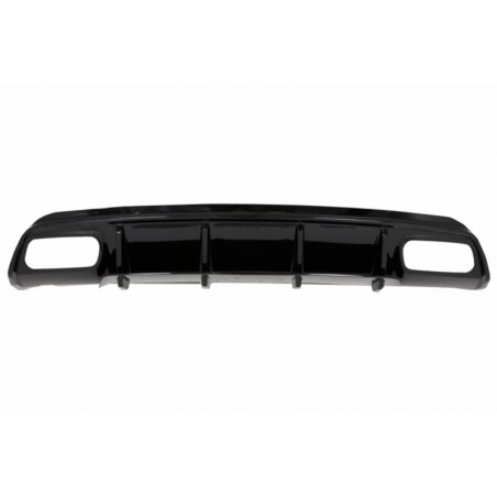 Suitable for MERCEDES W176 A-Class (2012-2018) AMG A45 Facelift Valance Rear Diffuser Black Edition Suitable for MERCEDES W176 A-Class (2012-2018) AMG A45 Facelift Valance Rear Diffuser Black Edition