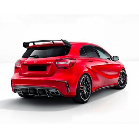 Rear Bumper Splitters Fins suitable for MERCEDES Benz W176 A-Class (2012-2018) A45 AMG Aero Edition Look Rear Bumper Splitters Fins suitable for MERCEDES Benz W176 A-Class (2012-2018) A45 AMG Aero Edition Look