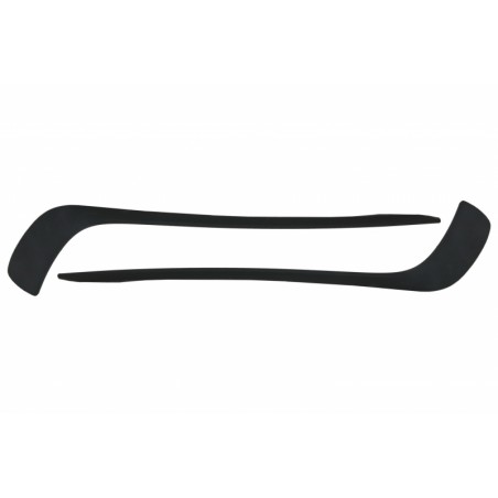Suitable for MERCEDES A-class W176 (2012-08/2015) Front Bumper Splitters Fins Brows Aero A45 AMG Design Suitable for MERCEDES A-class W176 (2012-08/2015) Front Bumper Splitters Fins Brows Aero A45 AMG Design