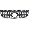 Central Grille suitable for MERCEDES Benz A-Class W176 (2012-08.2015) A45 GT-R Panamericana Design All Black Central Grille suitable for MERCEDES Benz A-Class W176 (2012-08.2015) A45 GT-R Panamericana Design All Black