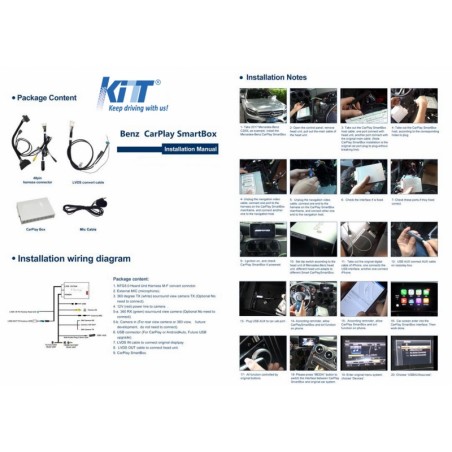 Mercedes C-class W205 GLC X253 S-class W222 C217 Benz Car Play Android Auto suitable for SMART Box NTG5.0 Mercedes C-class W205 GLC X253 S-class W222 C217 Benz Car Play Android Auto suitable for SMART Box NTG5.0