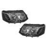 Headlights suitable for VW T5 GP (2010+) Drl Optic Black Headlights suitable for VW T5 GP (2010+) Drl Optic Black