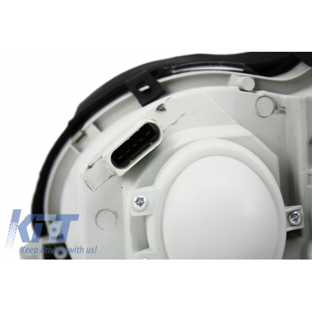 Angel Eyes Headlights suitable for MERCEDES W203 C-Class (2000-2007) Angel Eyes Headlights suitable for MERCEDES W203 C-Class (2000-2007)