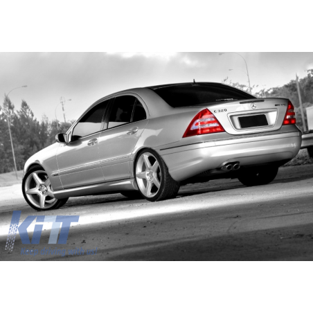 Side Skirts suitable for MERCEDES Benz W203 C-Class (2001-2007) AMG Design Side Skirts suitable for MERCEDES Benz W203 C-Class (2001-2007) AMG Design
