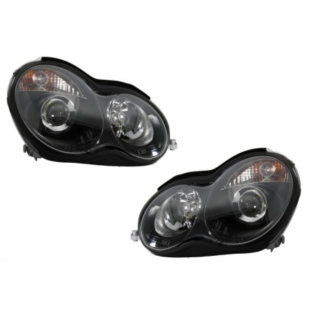 Headlights suitable for MERCEDES-Benz C-Class W203 (1998-2007) Xenon Look Headlights suitable for MERCEDES-Benz C-Class W203 (1998-2007) Xenon Look