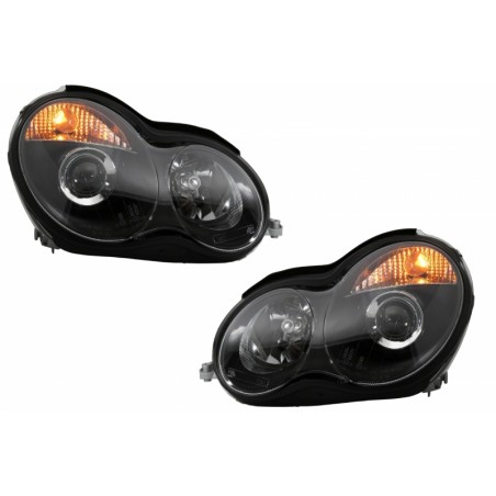 Headlights suitable for MERCEDES-Benz C-Class W203 (1998-2007) Xenon Look Headlights suitable for MERCEDES-Benz C-Class W203 (1998-2007) Xenon Look