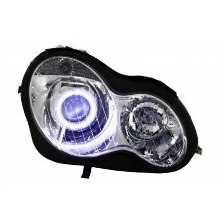 Angel Eyes Headlights suitable for MERCEDES W203 C-Class (2000-2007) Right Side Angel Eyes Headlights suitable for MERCEDES W203 C-Class (2000-2007) Right Side