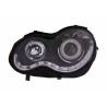 Suitable for MERCEDES W203 C-Class (2000-2007) Angel Eyes Headlights Left Side Black Suitable for MERCEDES W203 C-Class (2000-2007) Angel Eyes Headlights Left Side Black