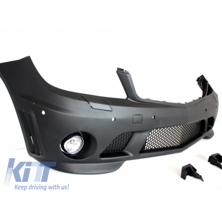 Front Bumper suitable for MERCEDES C-Class W204 (2007-2012) C63 AMG Design With PDC and Fog Lights Front Bumper suitable for MERCEDES C-Class W204 (2007-2012) C63 AMG Design With PDC and Fog Lights