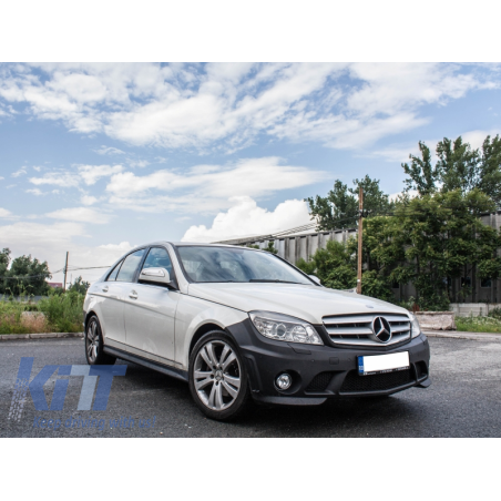 Side Skirts suitable for MERCEDES C-Class W204 (2007-2012) AMG Design Side Skirts suitable for MERCEDES C-Class W204 (2007-2012) AMG Design